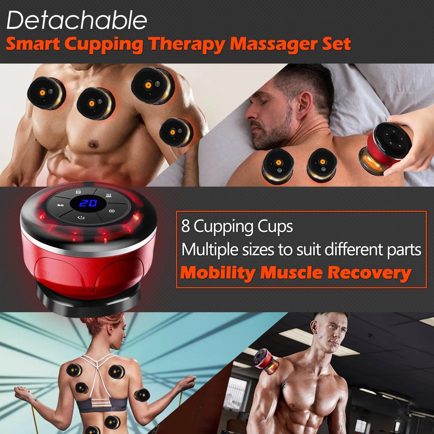 8 Cup cupping machine