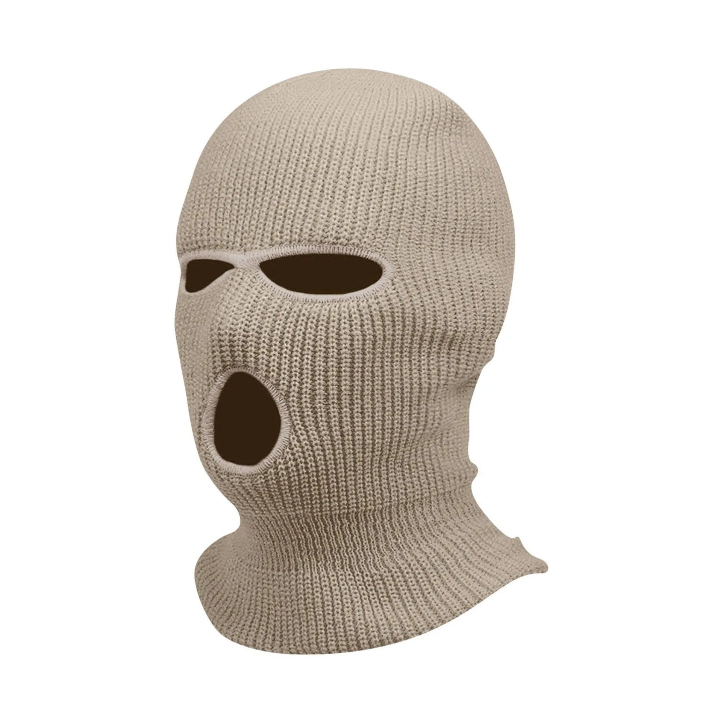 Knit ski mask
