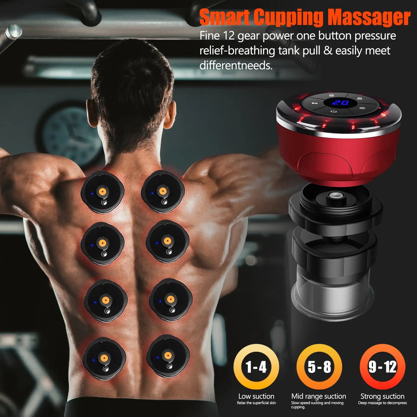8 Cup cupping machine