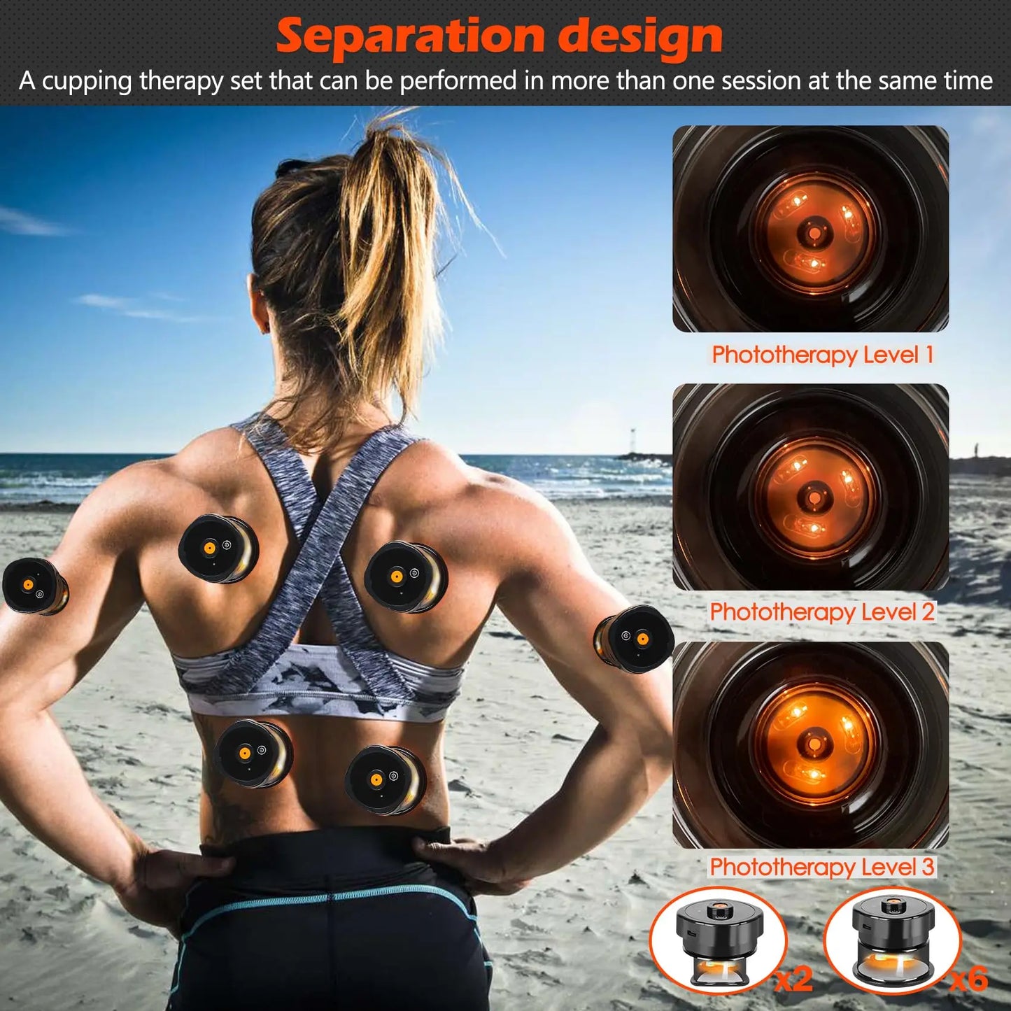 8 Cup cupping machine