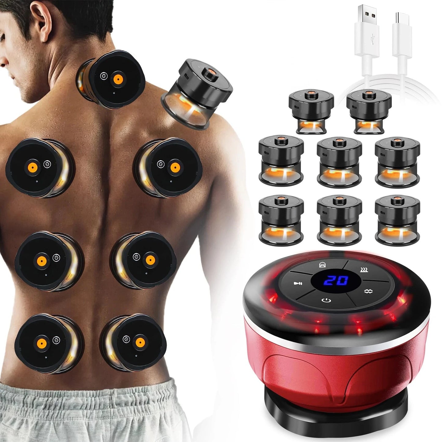 8 Cup cupping machine