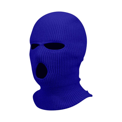 Knit ski mask