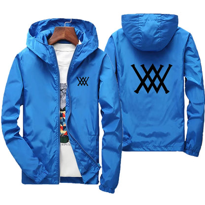 W series zipper hoodie