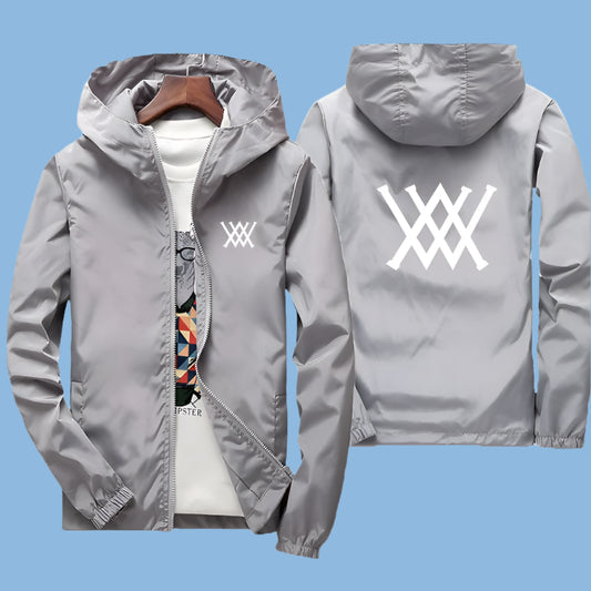 W series zipper hoodie