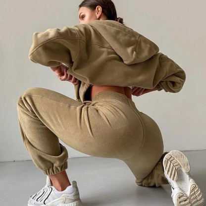 Women's soft spring tracksuit