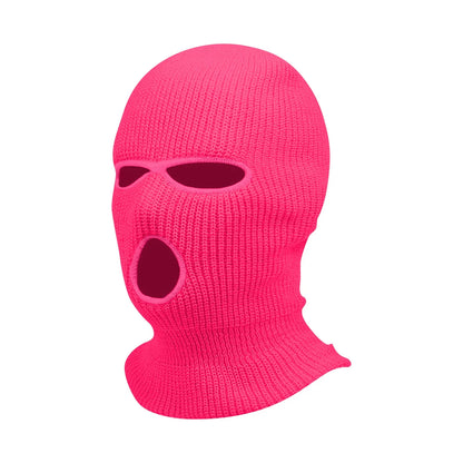 Knit ski mask