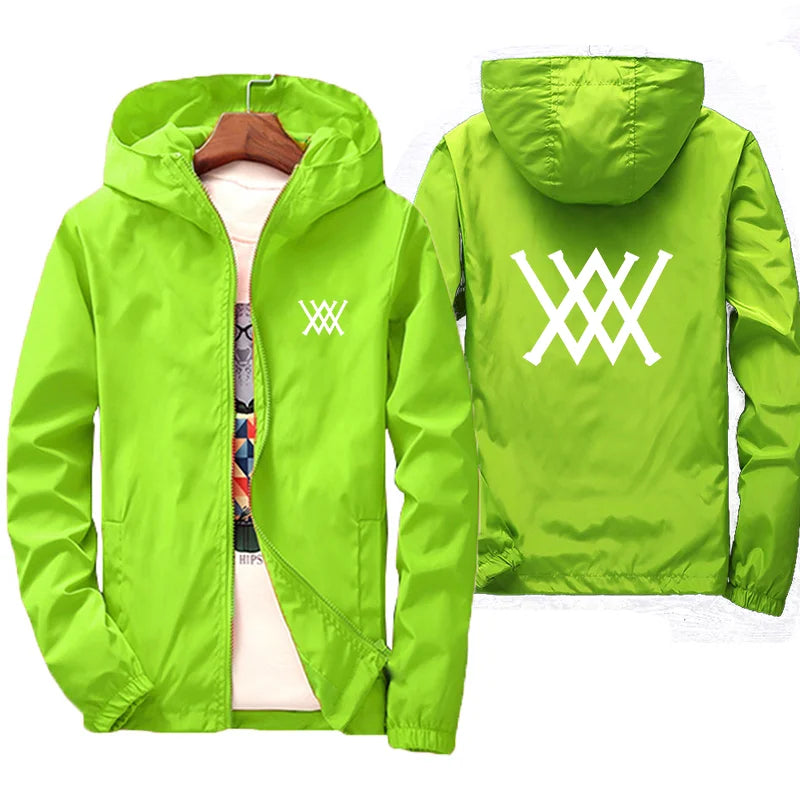 W series zipper hoodie