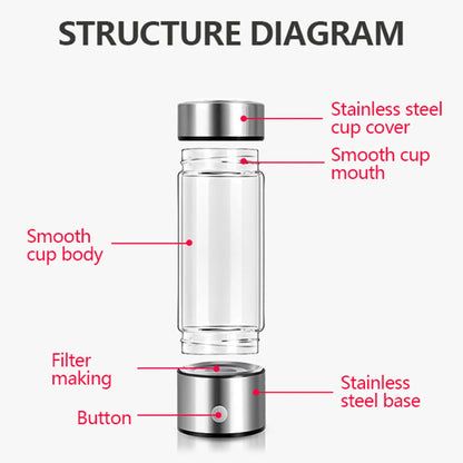 Stainless Steal Hydrogen Water Generator 