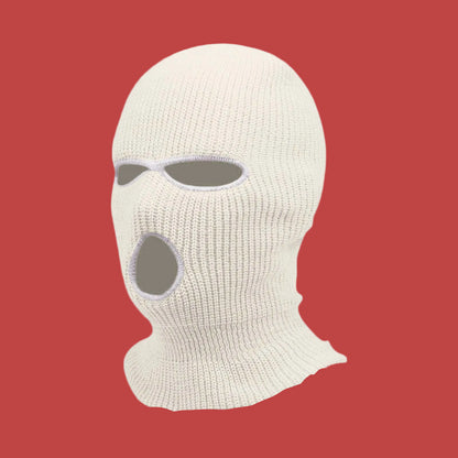 Knit ski mask