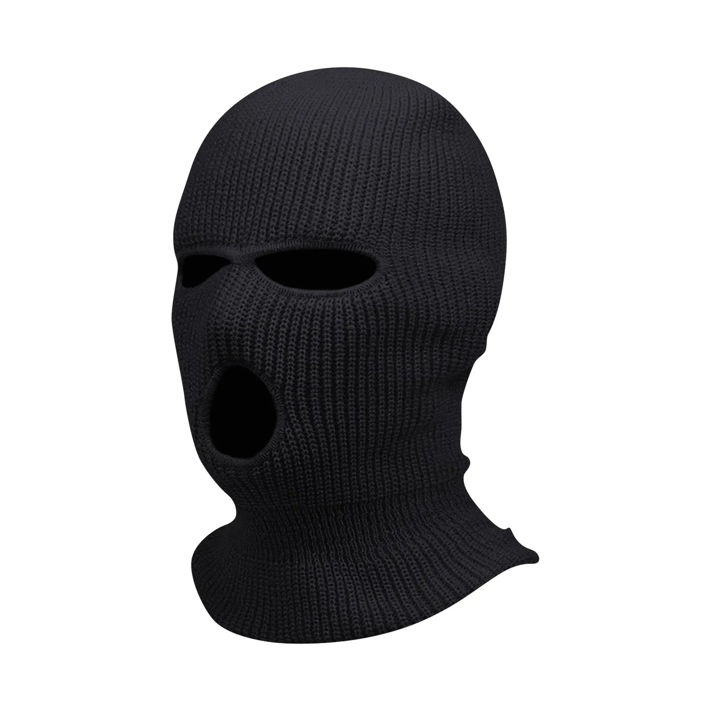 Knit ski mask