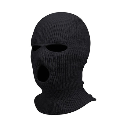 Knit ski mask