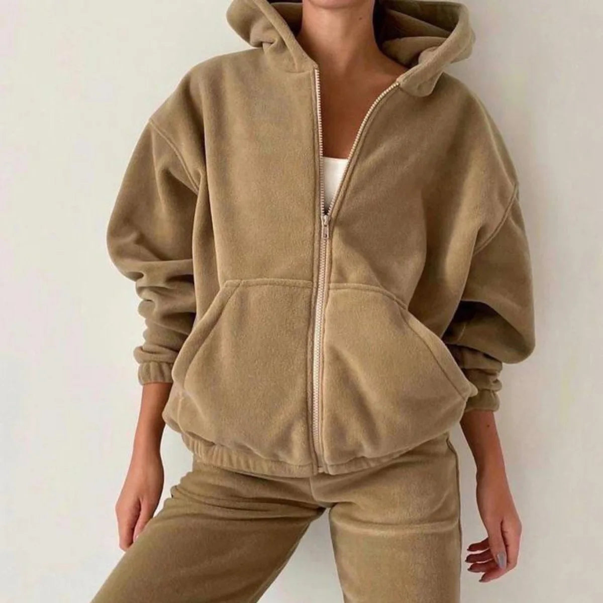 Women's soft spring tracksuit