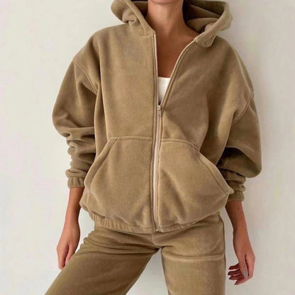 Women's soft spring tracksuit