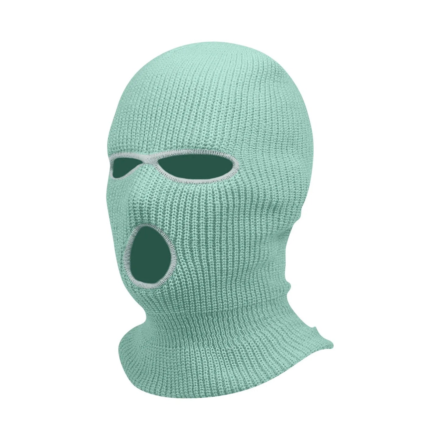 Knit ski mask
