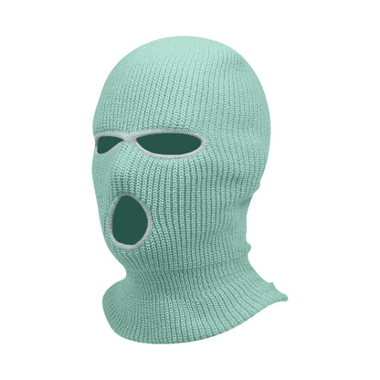 Knit ski mask