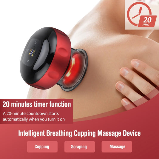 Electric cupping massage device 12 Levels