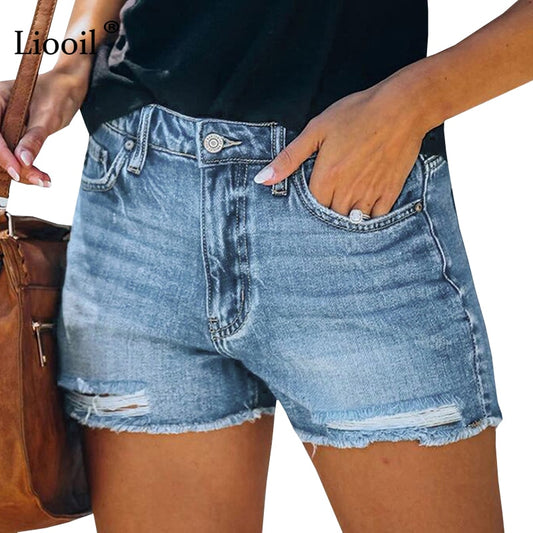 The wear anyway, perfect pair of distressed jean shorts